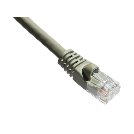 Axiom 5Ft Cat6A 650Mhz S/Ftp Shielded Patch Cable Molded Boot (Gray)